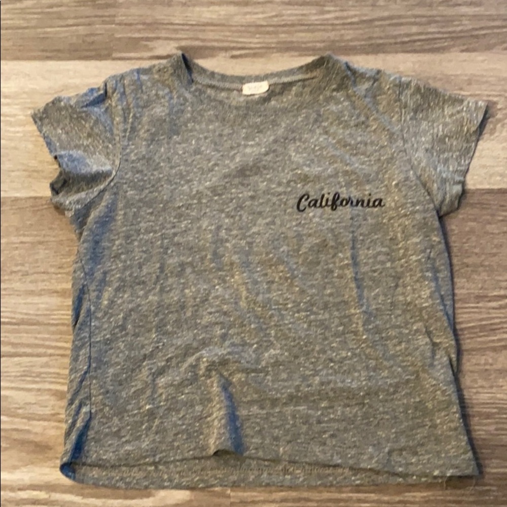 California Crop Top Tee